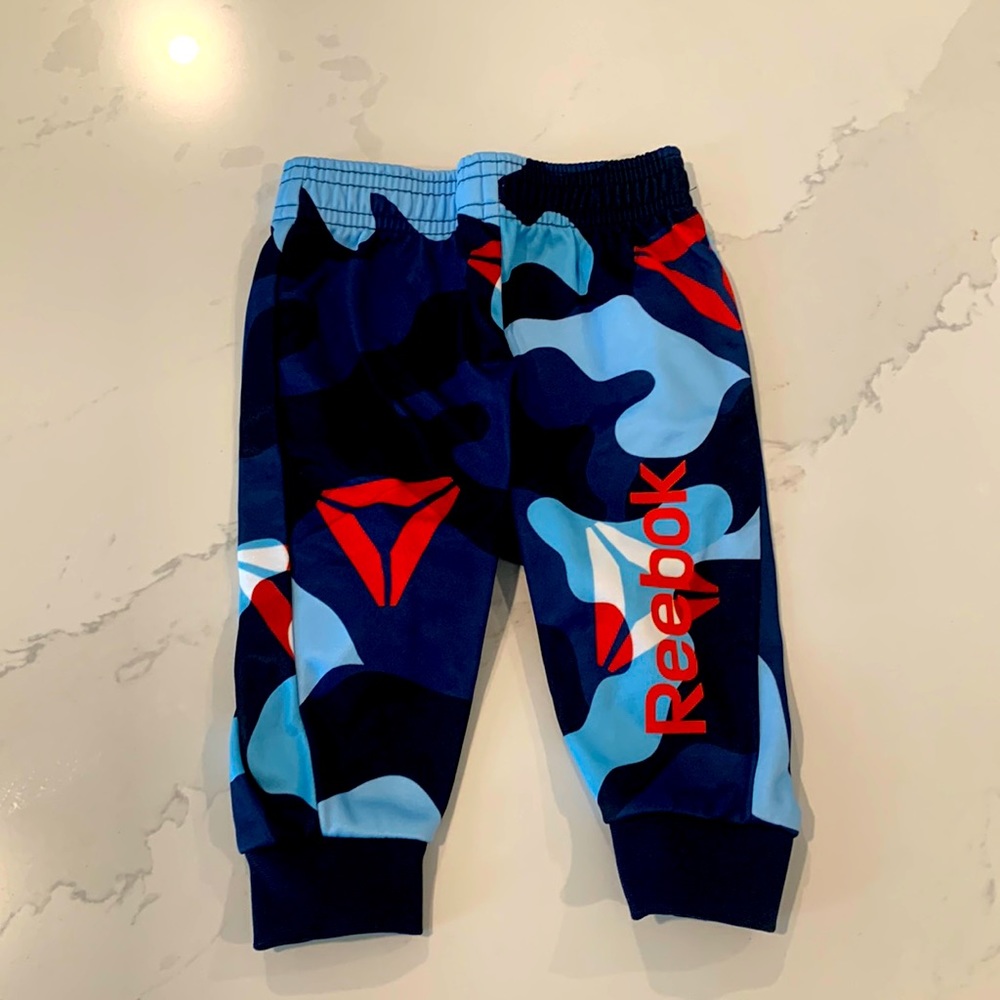Baby boys Reebok joggers